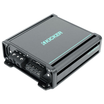 KICKER 48KMA8001 800 Watt 1-Ohm Marine/Boat Mono Amplifier Sub Amp KMA800.1