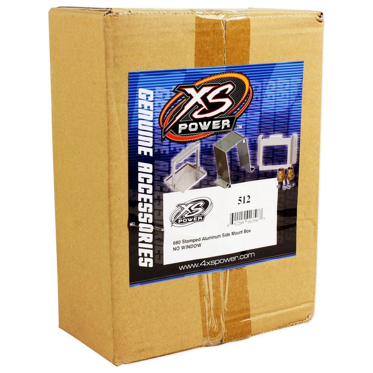 XS Power 512 Aluminum  Battery Hold Down Bracket for D680 Powercell Batteries