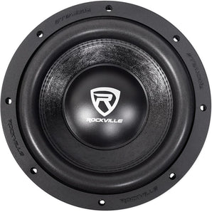 (2) Rockville W10K6D2 V2 10" 4000 Watt Car Audio Subwoofers Dual 2-Ohm Subs