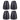 (4) Rockville PEN-65T Black 6.5" 70V Hanging Pendant Speakers For Restaurant/Bar