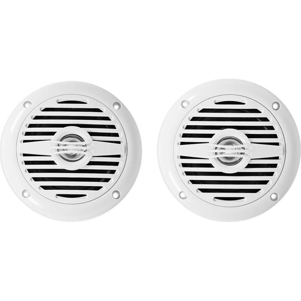 (2) MS40W 4" 200 Watt Marine Wakeboard Tower Boat Speakers