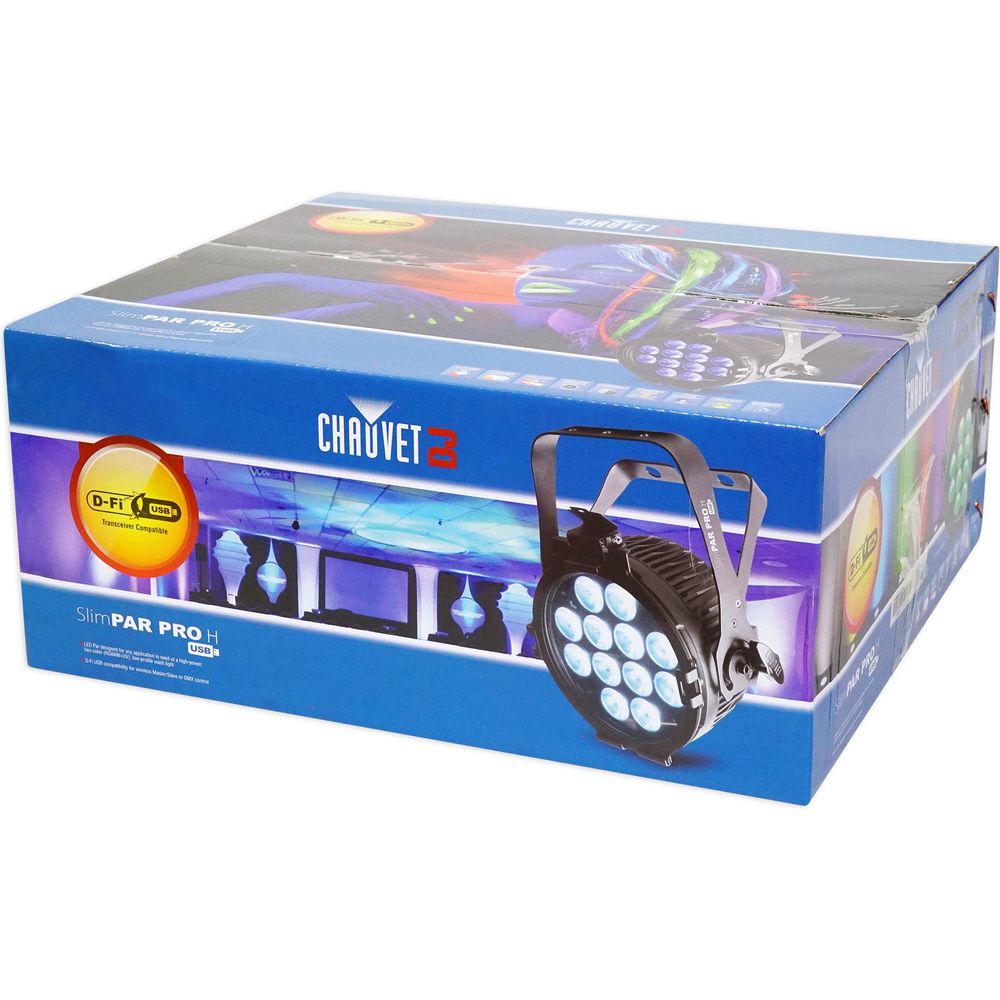 SlimPar Pro H USB LED Par Can + IRC-6 Remote