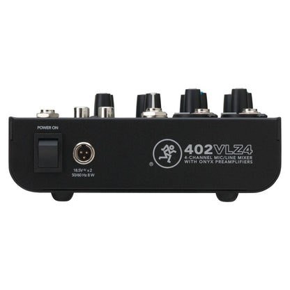 402VLZ4 4-Channel Mixer & (2) 20' XLR Cables