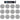 Rockville 6-Zone Amplifier+(12) 8" 2-Way White Ceiling Speakers For Restaurant