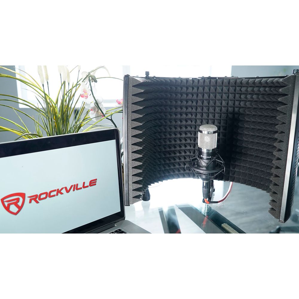 RCM01 Studio Recording Condenser Microphone+Phantom Power Supply
