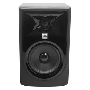 (2) JBL 305P MkII 5" Powered Studio Monitors+Stands+Pads+Powered Subwoofer Sub