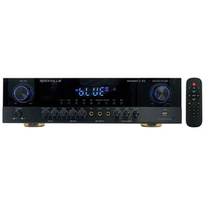 Rockville SingMix 5 2000w Professional DJ Amplifier w/ Bluetooth/Echo