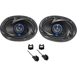 Autotek 6x9" Front Factory Speaker Replacement Kit For 2001-2006 Dodge Stratus