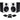 Pair Rockville APM8W 8" 2-Way 500 Watt Powered USB Studio Monitor Speakers+Pads