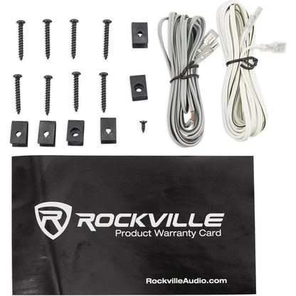 4" Rockville Door Speaker Replacement Kit For 1996-1999 Cadillac Eldorado