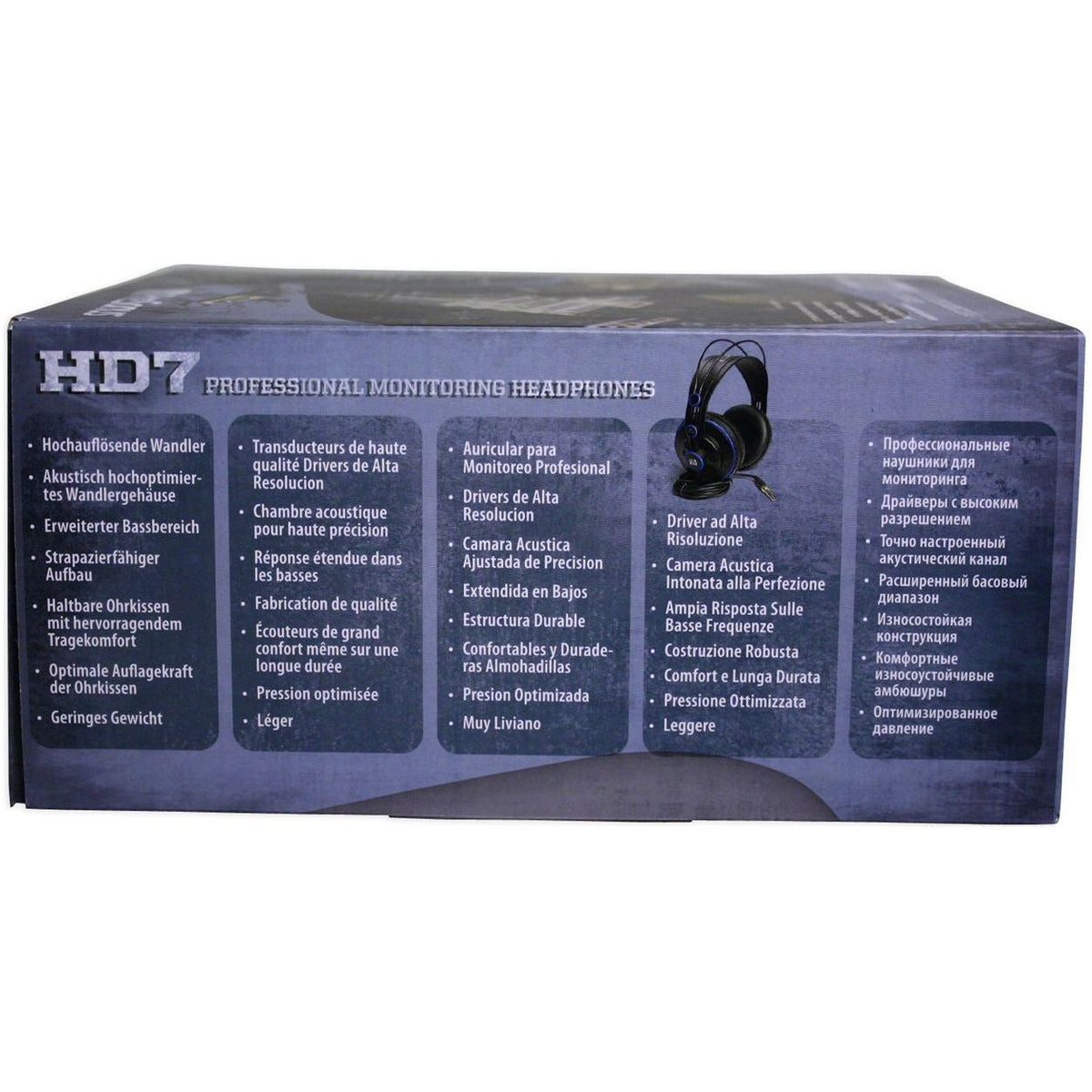 Presonus HD7 Professional Studio Monitoring Headphones Semi-Closed Back