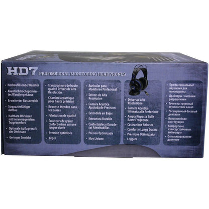 HD7 Studio Headphones with 4-Way Headphone Amplifier