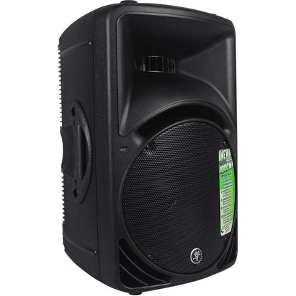 (2) SRM450V3 1000W 12in PA Speaker Bundle with Hydraulic Stands, Mics & Headphones