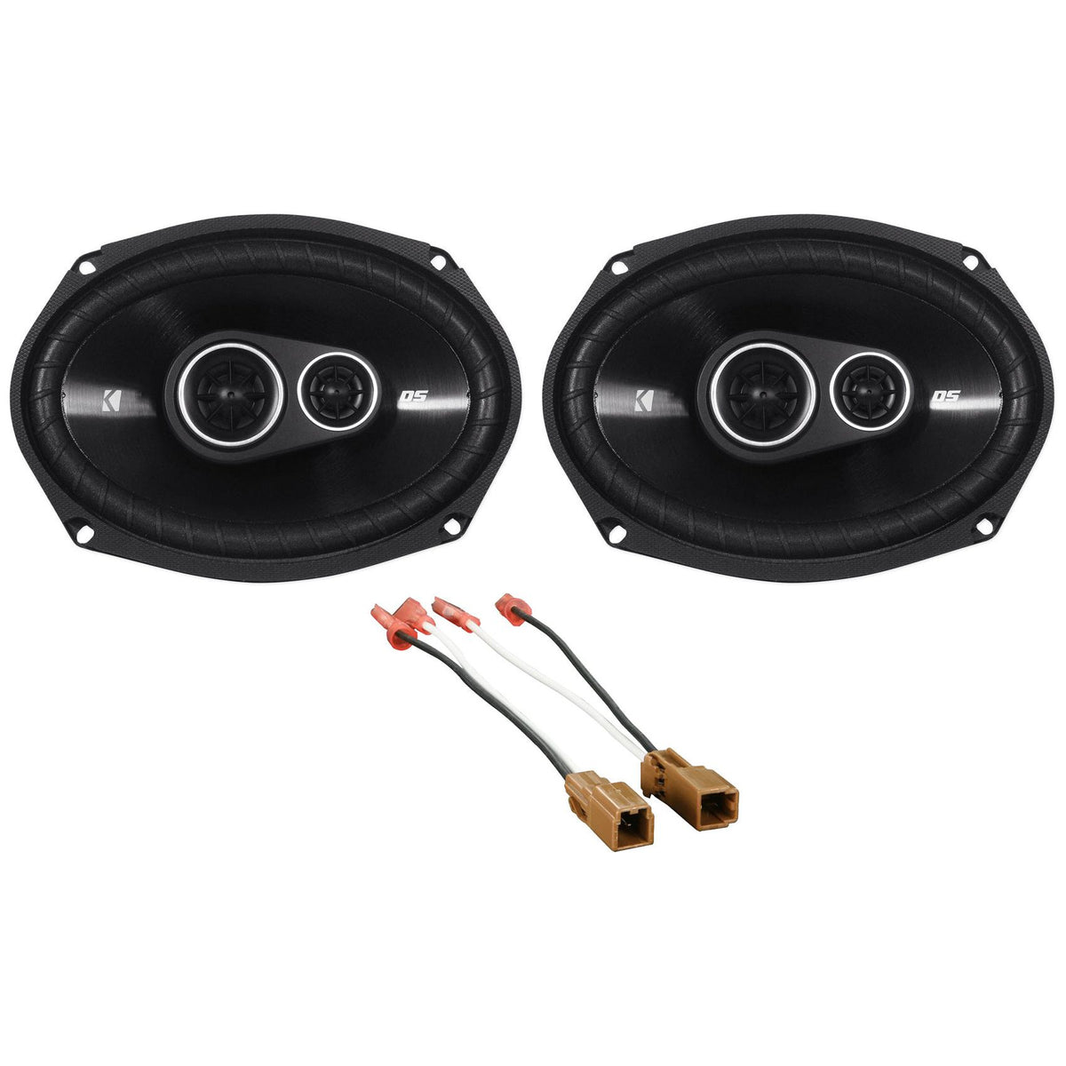 Rear Panel 6x9" Speaker Replacement Kit For 2000-2004 Nissan Xterra