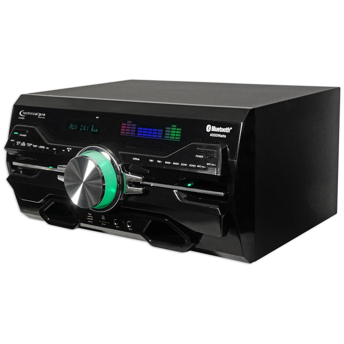 Professional 4000W Receiver/Amplifier/DVD Player