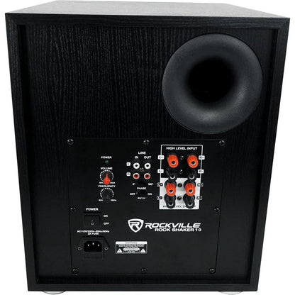 HP5S-8 Black 4-Pack + Rock Shaker 10 Sub Bundle