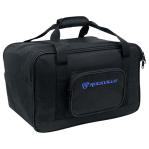 Rockville TB8 v2 Padded Speaker Bag Carry Case For 8" DJ PA Speakers+Stand