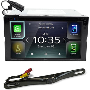 JVC KW-V85BT 6.8" DVD Car Monitor Bluetooth Receiver w/ Carplay+Backup Camera