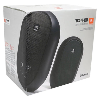 JBL 104SET-BT Pair Compact Powered Active Studio Reference Monitors Bluetooth