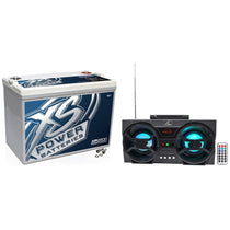 XS Power XP2500 2500 Watt Power Cell Car Audio Battery+Free Bluetooth Speaker !