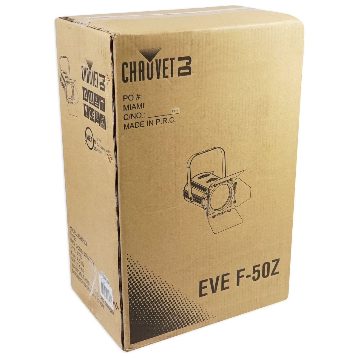 EVE F-50Z Spot Lights + ROCKHAZE 1000 Hazer Bundle