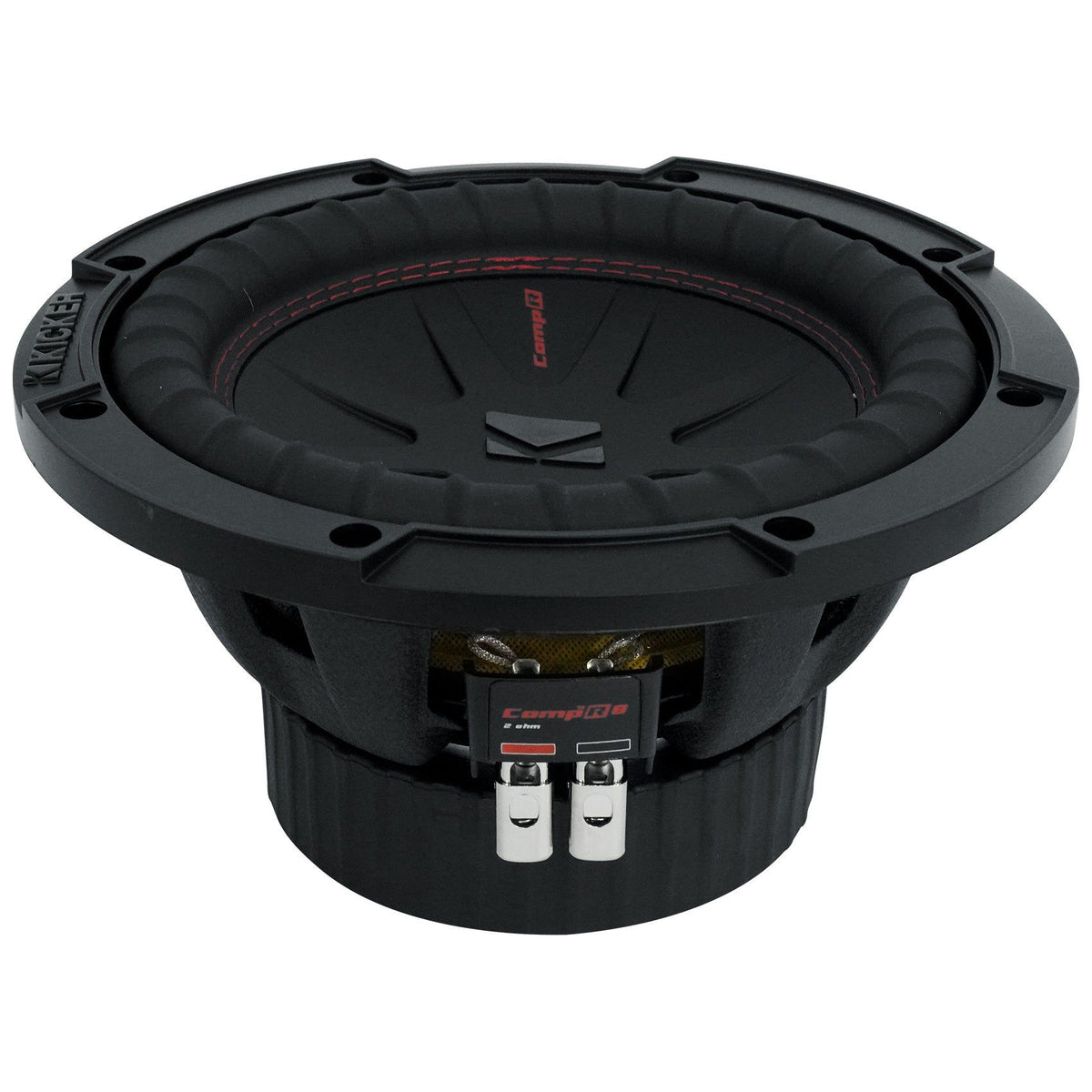 (2) 48CWR82 COMPR8 8" 12000w Car Audio Subwoofers+Mono Amplifier+Amp Kit