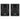 (2) Rockville RPG10BT 10" Powered DJ PA Speakers BlueTooth, USB, SD - 1200w