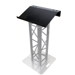 ProX XT-LECTERN24 24" Lectern Fits F34 w/4 Punched for D-Series Connectors Black
