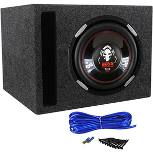 Boss Audio P106DVC PHANTOM 10" 2100w DVC Car Subwoofer+Vented Sub Box Enclosure