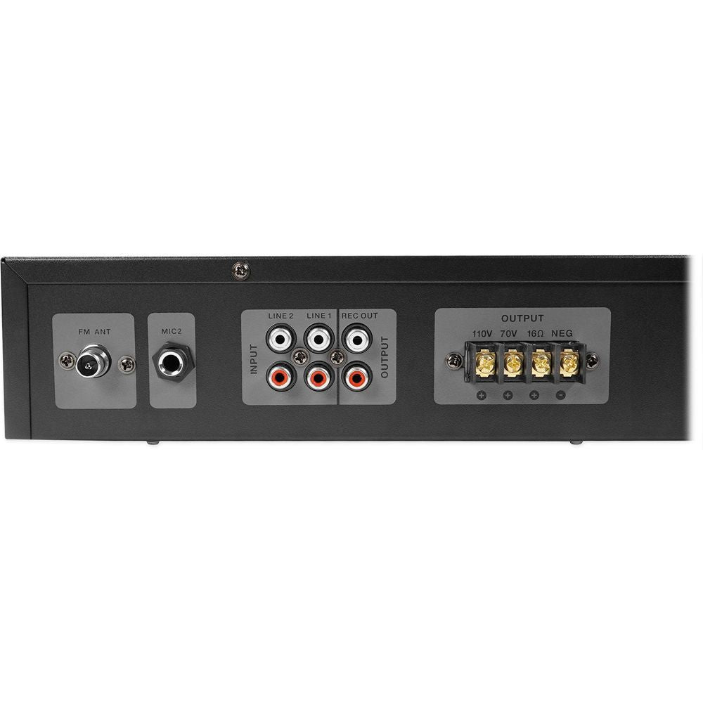 Rockville RCS80-1 60 Watt 70v Commercial/ Restaurant Amplifier/Bluetooth Receiver