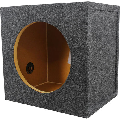 Rockville K5 W10K5S2 10" 1200 Watt 2 Ohm Car Subwoofer+Sealed Sub Box Enclosure