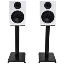 APM6W 6.5" 350 Watt USB Studio Monitor Speakers+Black 21" Stands