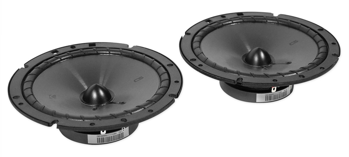 6.75" Component Speaker Set Plus 6.75" Coaxial Speaker Pair