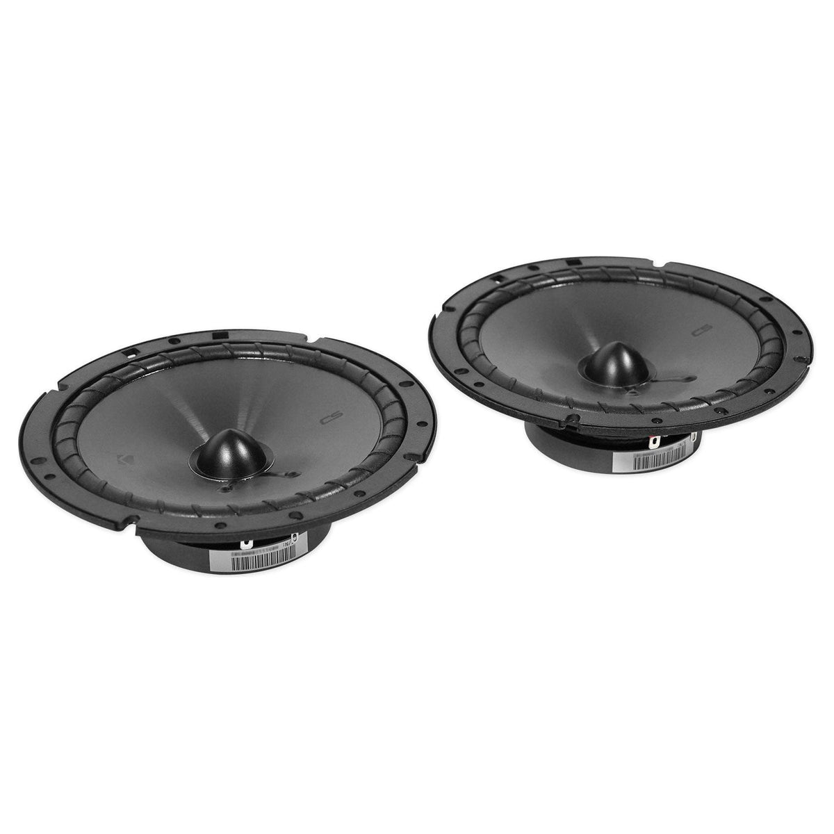 6.75" Component Speakers Plus 2-Channel Amplifier and Amp Wiring Kit