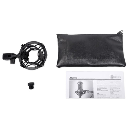Audio Technica AT2050 Side-Address Studio Condenser Recording Microphone Mic