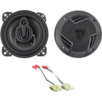 4" Rockville Door Speaker Replacement Kit For 1984-1991 Cadillac Seville