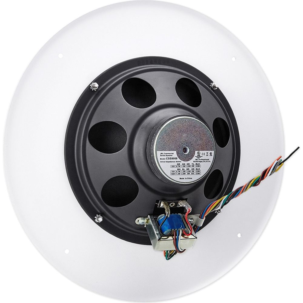 (8) CSS8008 8" Commercial 70V/100V 5W Ceiling Speakers