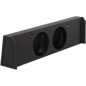 Rockville Dual 12" Subwoofer Sub Box w/Bedliner For 2009-Up Ford F-150 SuperCrew