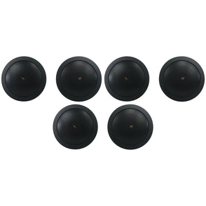 (6) JBL CONTROL 14C/T-BK 4" 25w 70v Commercial Black In-Ceiling Speakers