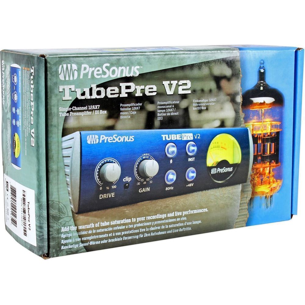 TubePre V2 Vacuum Tube Preamp with (2) 6' XLR Cables