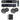 Home Theater Bluetooth Receiver+EQ+(4) Black Ceiling Speakers+8" Subwoofer