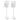 Pair 37” Steel White Stands For Yamaha HS7 Studio Monitors