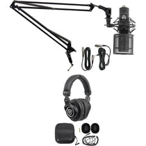 RCM PRO Mic + DMS40 Boom + PRO-M50 Headphones Bundle