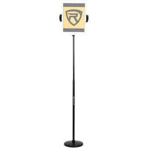 Rockville iPad/iPhone/Android/Tablet Youtube Karaoke Music Stand w/Round-Base