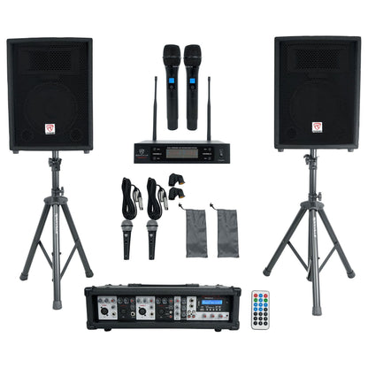 RPG2X10 + Dual UHF Wireless Microphones Bundle