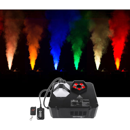 Geyser P5 Fog Machines + ROCKHAZE 700 Hazer Bundle