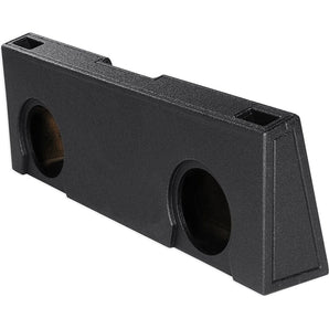 Dual 10" Vented Ported Subwoofer Sub Box Enclosure For 07-13 GMC/Chevy Crew Cab