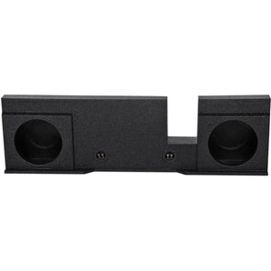 Dual 10" Sealed Subwoofer Sub Box Enclosure For 04-08 Ford F150 Xcab SuperCrew
