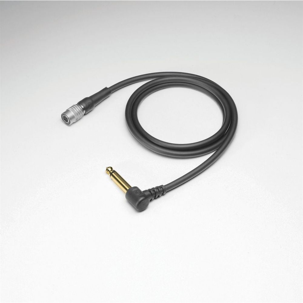 Audio Technica AT-GRCW Body Pack to Right Angle Guitar/Instrument Cable
