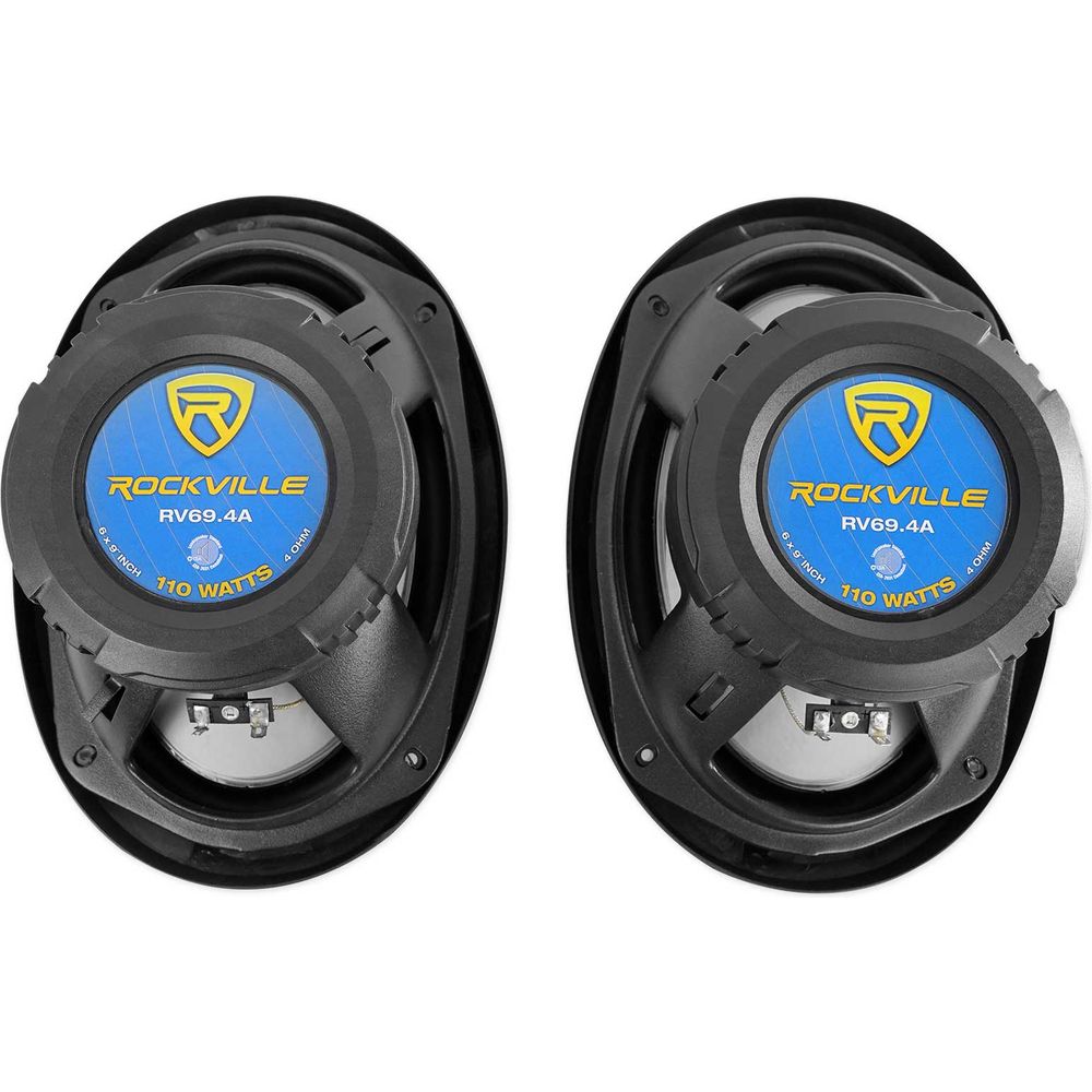 Rockville CSC 900W 6x9" Rear Deck Speaker Replacement Kit For 2009-2014 Acura TL